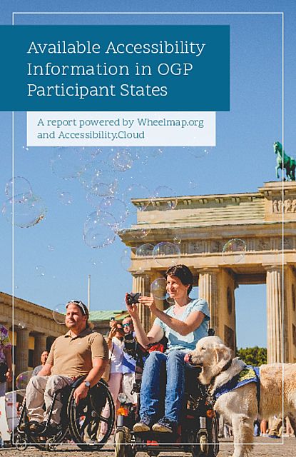 Information on accessibility in Open Government Partnership participating states