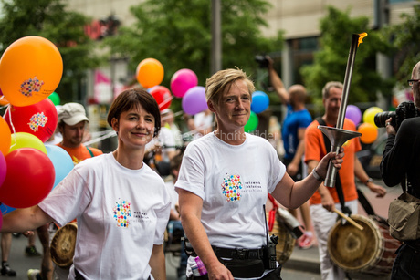 Inclusion torch relay in Berlin