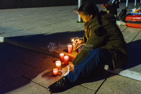 24 hours vigil in Hamburg