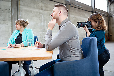 Making-of photo from the “Inclusion in Focus” workshop